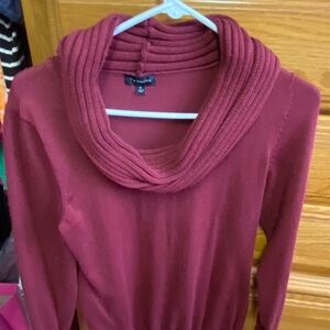 Women's Burgundy Sweater